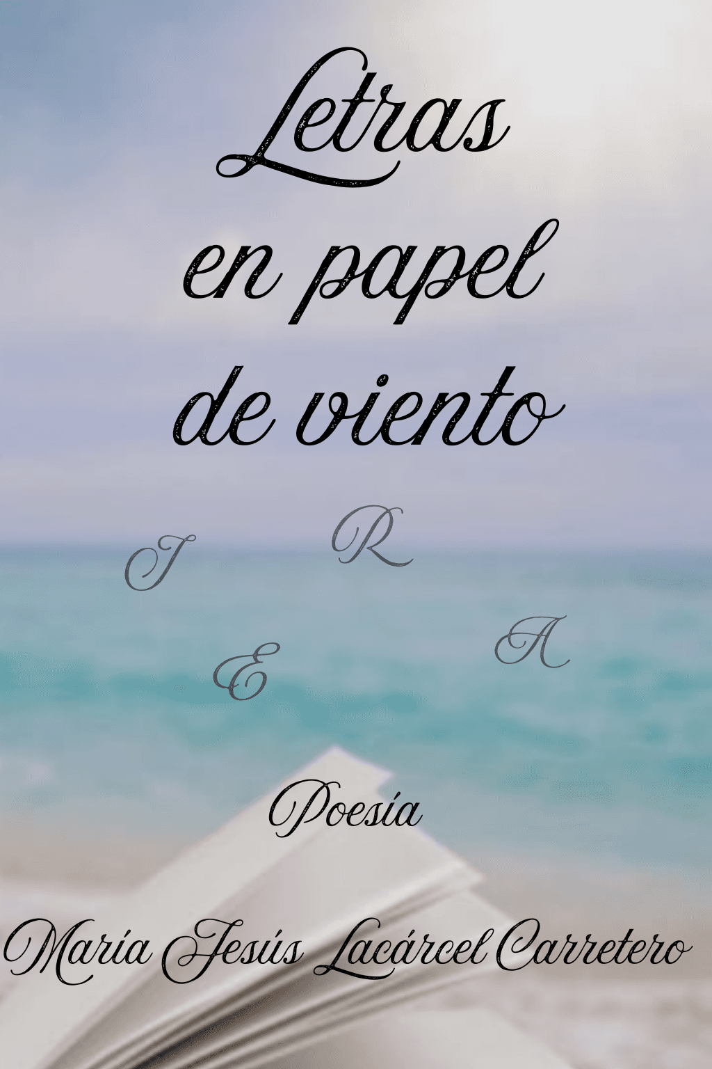 Letras en papel de viento
